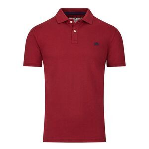 Raging Bull Mens Classic Natural Polo Shirt / Claret
